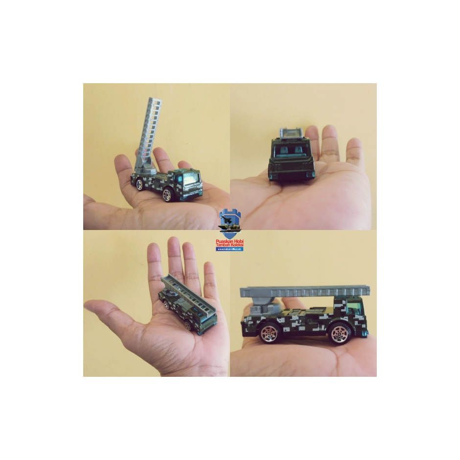 Miniatur Truk Zeni Konstruksi Militer