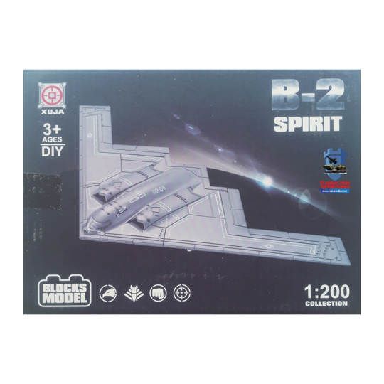 Miniatur Merakit Pesawat Siluman B 2 Spirit