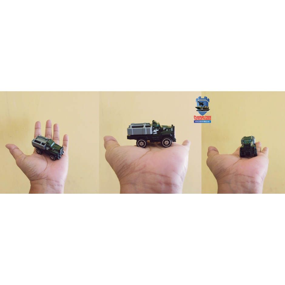 Miniatur Kendaraan Logistik Militer