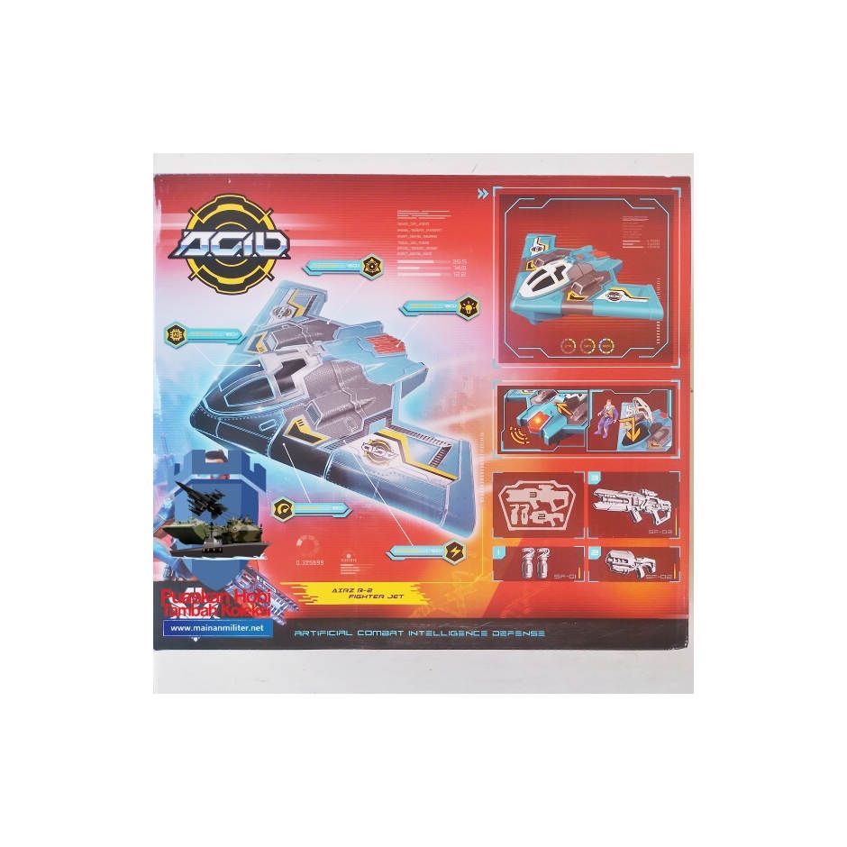 Mainan Pesawat Siluman B 2 Spirit Plus Figur Pilot