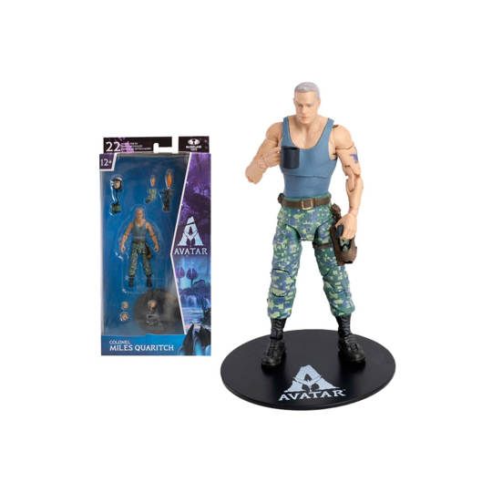 Action Figure Colonel Miles Quaritch Avatar McFarlane Toys