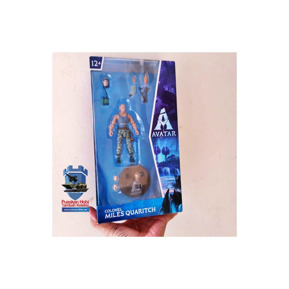 Action Figure Colonel Miles Quaritch Avatar McFarlane Toys