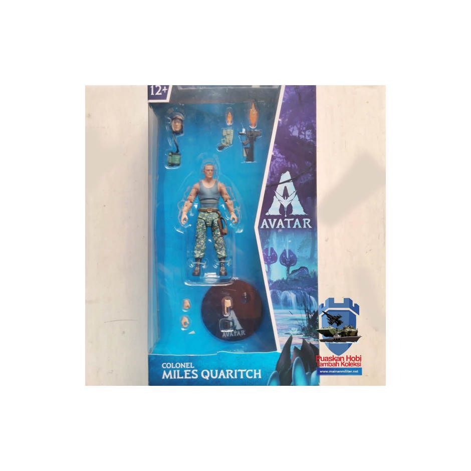 Action Figure Colonel Miles Quaritch Avatar McFarlane Toys