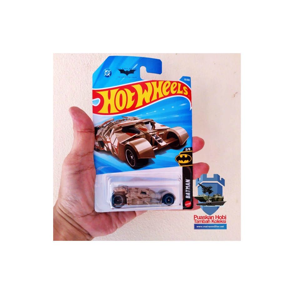 Miniatur Batmobile The Dark Knight Corak Coklat