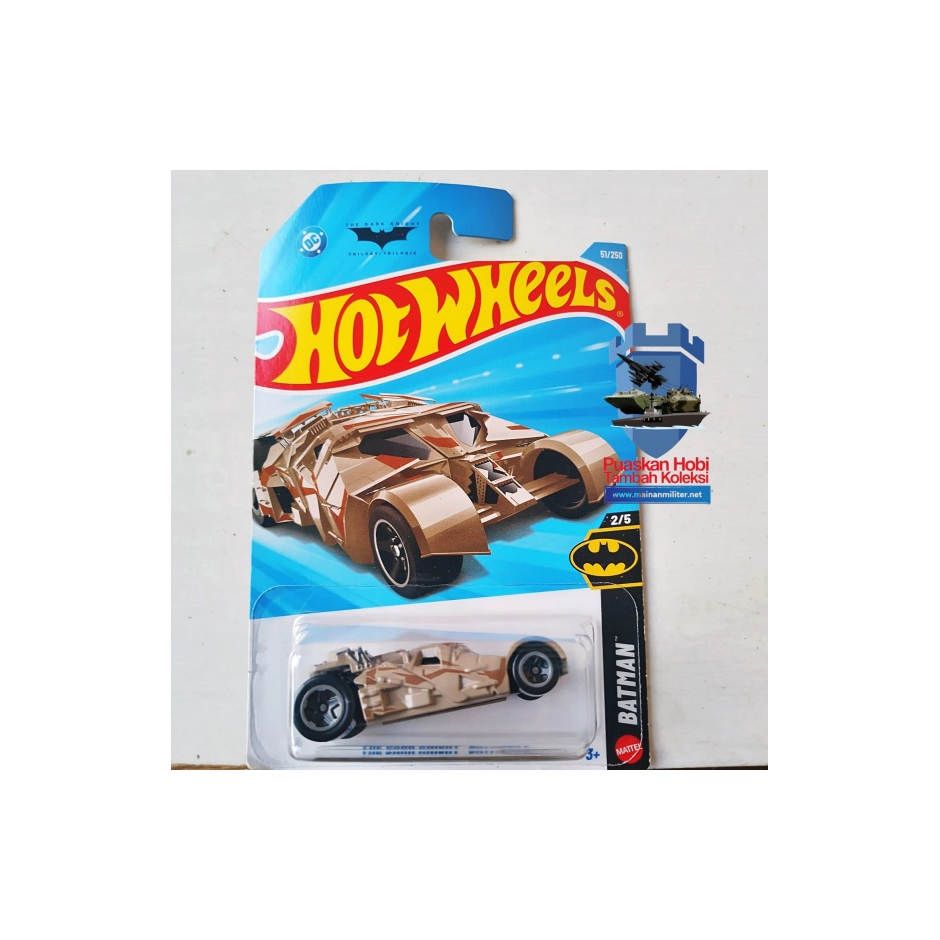 Miniatur Batmobile The Dark Knight Corak Coklat