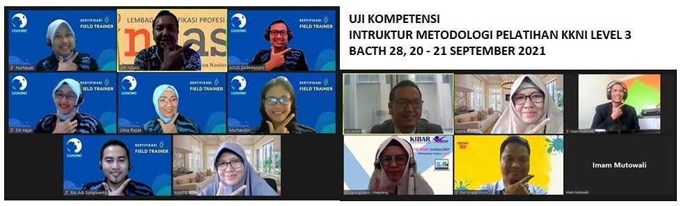 UJI KOMPETENSI TRAINER BACTH 28