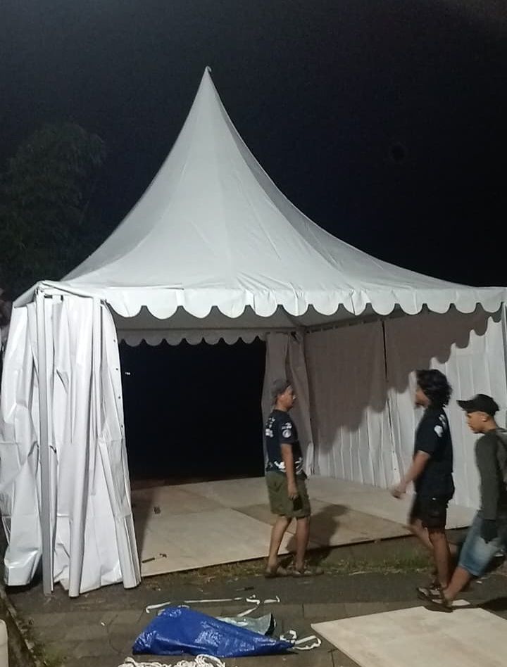 Sewa Tenda Kerucut Jakarta Selatan Pancoran Telepon 081298259626/081283969978