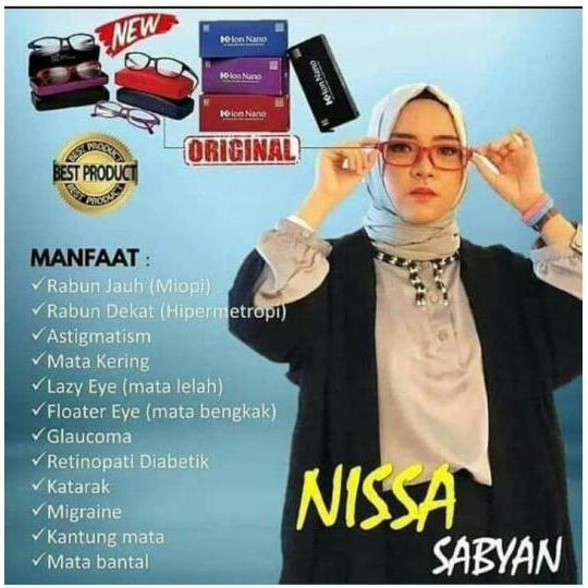 Kacamata K Ion Nano Reguler