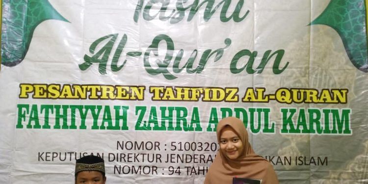 Tahfidz Al-Qur’an Fathiyyah Zahra Abdul Karim Gelar Tasmi’ Al-Qur’an