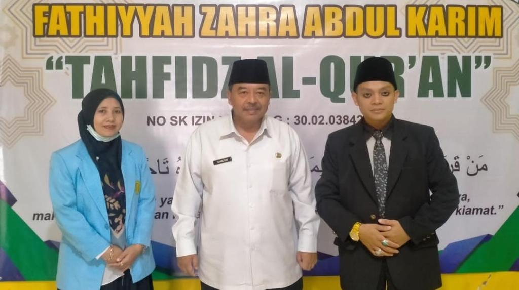 Kementerian Agama Monitoring Tahfidz Fathiyyah Zahra Abdul Karim