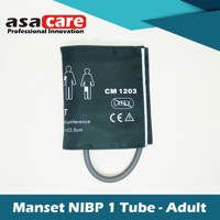 Manset dewasa / Cuff Adult patient monitor 1 tube / selang universal