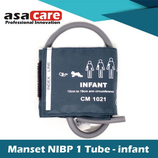 Manset / Cuff Infant patient monitor 1 tube / selang universal CM 1021
