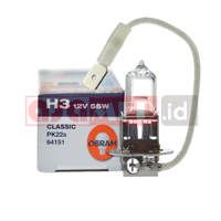 Lampu Halogen Dental H3 12v 55w