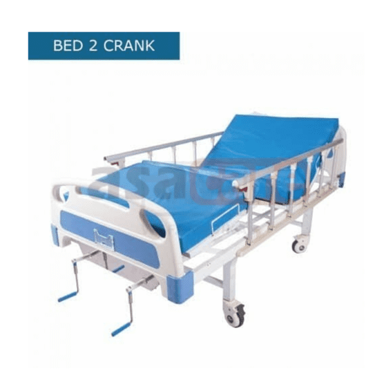 Bed Patient Manual Sella - 2 Crank