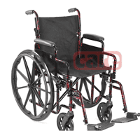 Kursi Roda- YJ 023E Black&Red (GEA)