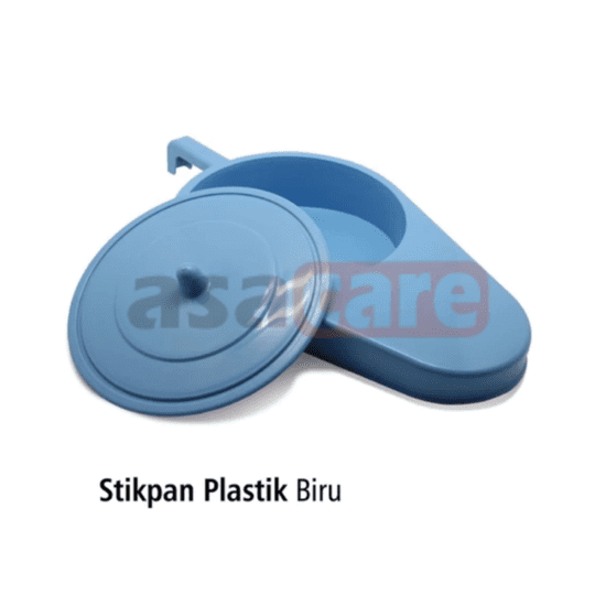 STIKPAN PLASTIK BIRU/ PISPOT
