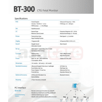 CTG Fetal Monitor Bistos - BT300