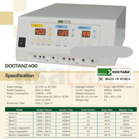 Electro Surgery Unit (ESU) BEFUL- Doctanz 400