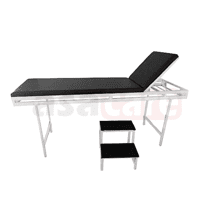 Foot Step Bed Periksa - Stainless