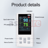 Handheld Pulse Oximeter H100