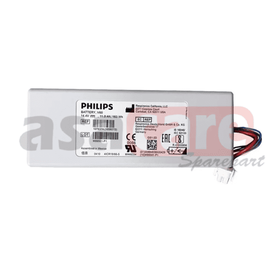 1058272 Baterai Ventilator Philips Respironics - 14.4V 11.0Ah