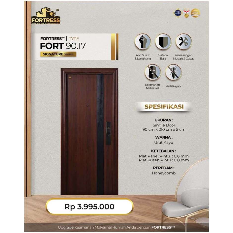 Pintu Baja Fortress tipe 90.17