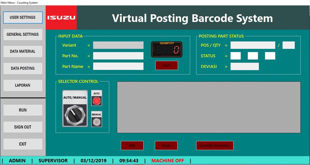 Barcode Virtual System