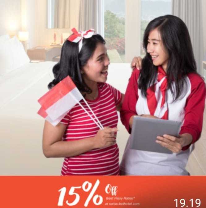 Hadir Promo Merdeka ke-80 RI, Swiss-Belhotel Ambon Diskon 15%0 Bagi Setia