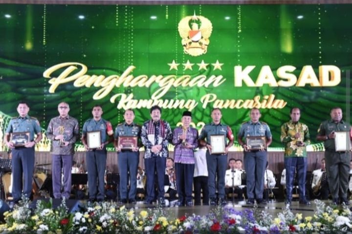 KODIM 1504 SABET JUARA KAMPUNG PANCASILA 