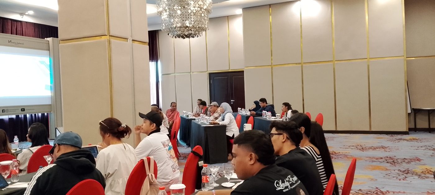 Pers Dan Konten Kreatif Difasilitasi BI Maluku Edukasi Ekonomi Syariah dan QRIS