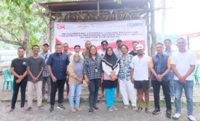 OJK Gelar Edukasi Businiss  Matchin Di Banda