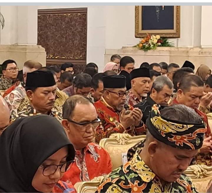 GUBERNUR  MI, IKUTI RAKORNAS PENGENDALIAN INFLASI, PRESIDEN BANGGA  INFLASI MEMBAIK