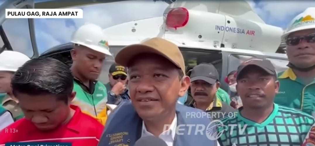 Menteri ESDM Empat Perusahaan Dicabut Dari Raja Ampat Oleh Presiden