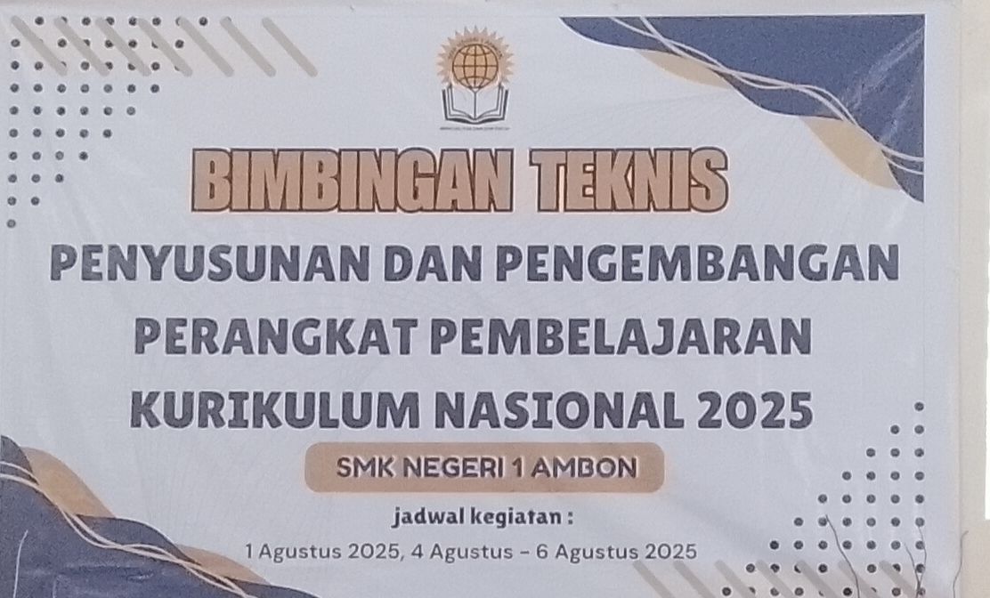 SMK N 1 Ambon, Gelar Bimtek Bagi Guru Sesuai Penerapan Bimtek Dari Dikbud Maluku 