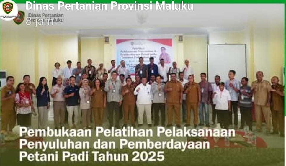 TAUDA BUKA PELATIHAN PELAKSANAAN PENYULUHAN PERTANIAN, TANAMAN PADI KOMODITI PANGAN STRATEGI