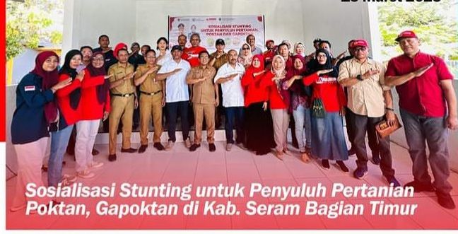 Kadis Pertanian :  Gelar Sosialisasi Stunting BagibPeluh Pertanian SBT