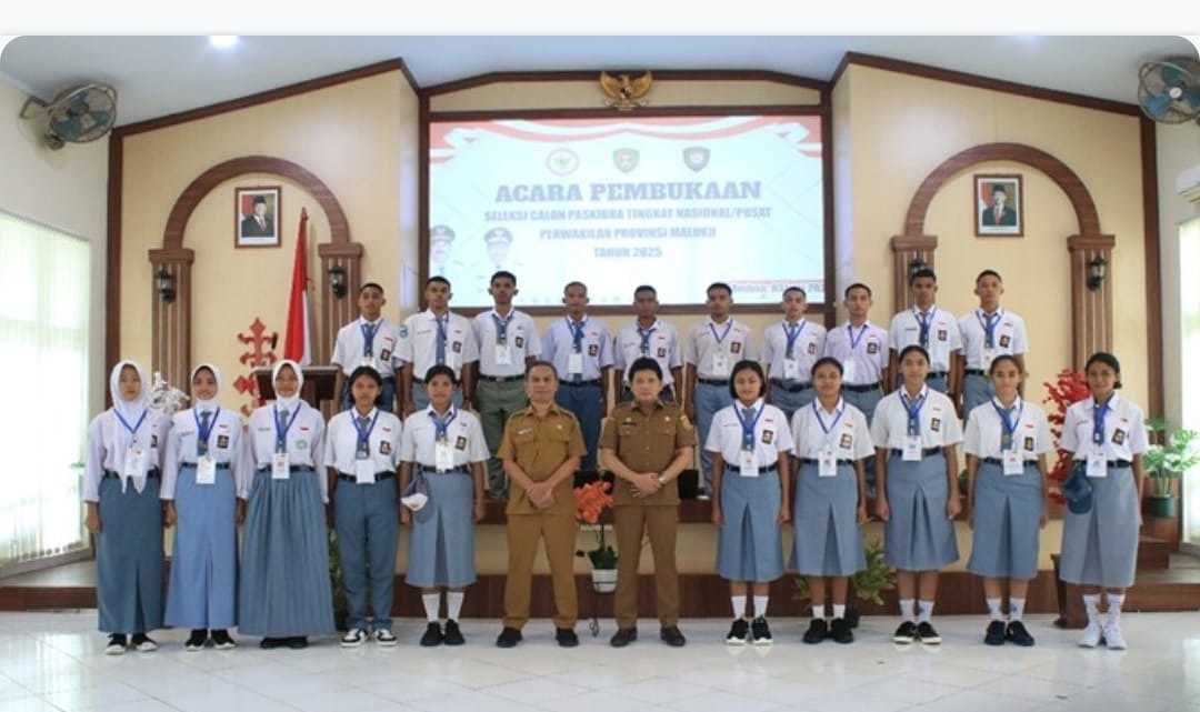 PROSES SELEKSI PASKIBRAKA PROVINSI MALUKU  DISELENGGARAKAN SECARA TRANSPARAN