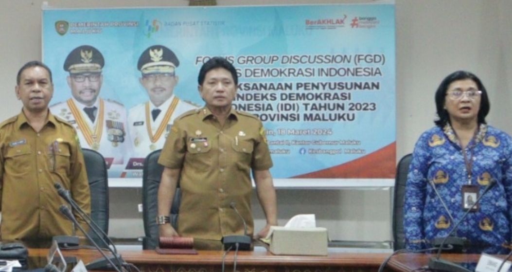 PEMPROV MALUKU GELAR FGD PENYUSUNAN IDI TAHUN 2023