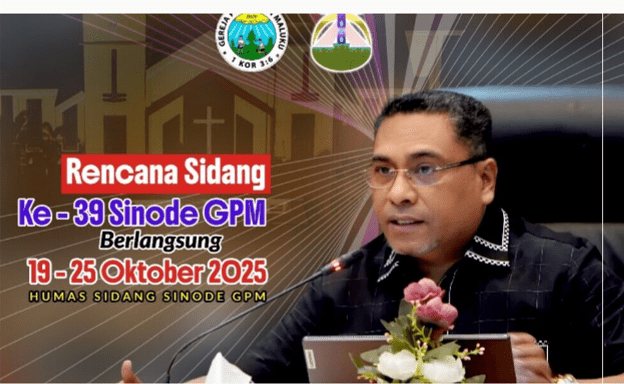 Lekransy : Sidang Ke-39 Sinode GPM Berlangsung Minggu & Digelar Selama Delapan Hari 
