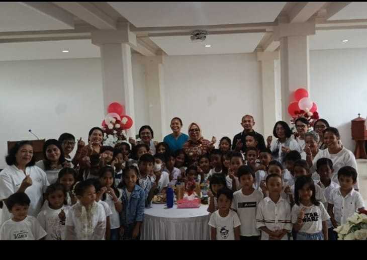 Wakil Wali Kota Jumpa Anak SMTPI Jemaat Bethania, Ajak Buang Sampah Pada Tempatnya