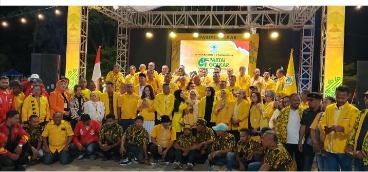 Lessy : Di Hut Ke-61, Ketum Minta Kader Menyebar Sampai Ke Desa-Desa, Suara Rakyat Itu Suara Golkar