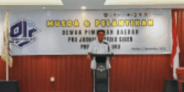 Wakili Gub Hadiri Pelantikan PJS Maluku, Lohi Pers  Diminta Jeli Sampaikan Berita Ke publik