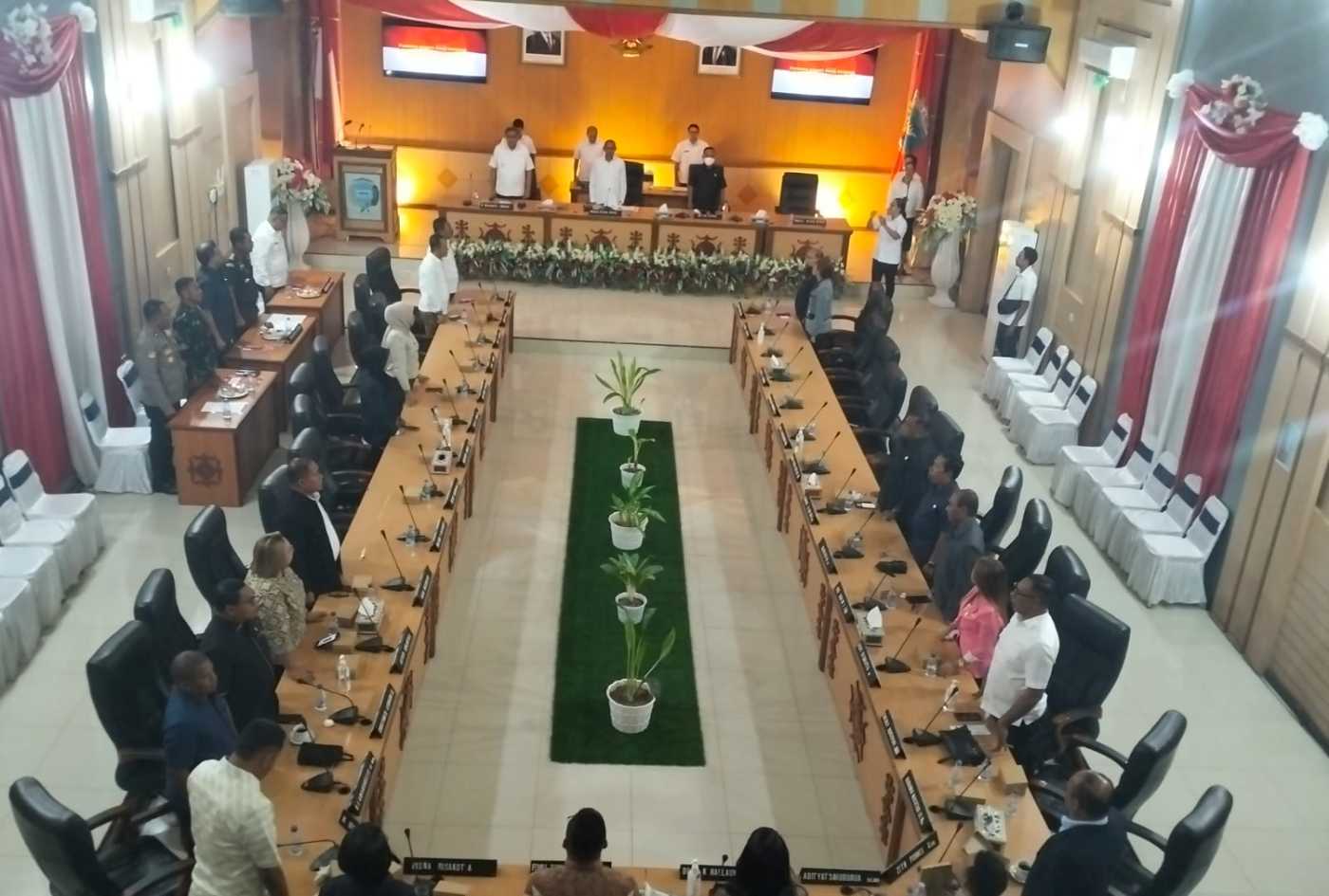 DPRD Kota Ambon Gelar Paripurna Buka Dan Tutup Sidang ke-empat Tahun Pertama 2024/25