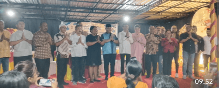 R B Sangadji Gelar Idul Fitri- Halal Bi Halal Intinya Bangun silaturahmi &  Saling Kenal Lebih Dekat