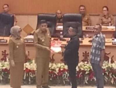 DPRD Kota Ambon Gelar Rapat Paripurna Balas LKPJ Kota Ambon T. A 2024