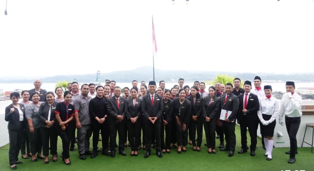 Swiss-Belhotel Ambon Gelar Upacara Hari RI Ke-79 Di Sky-Bar