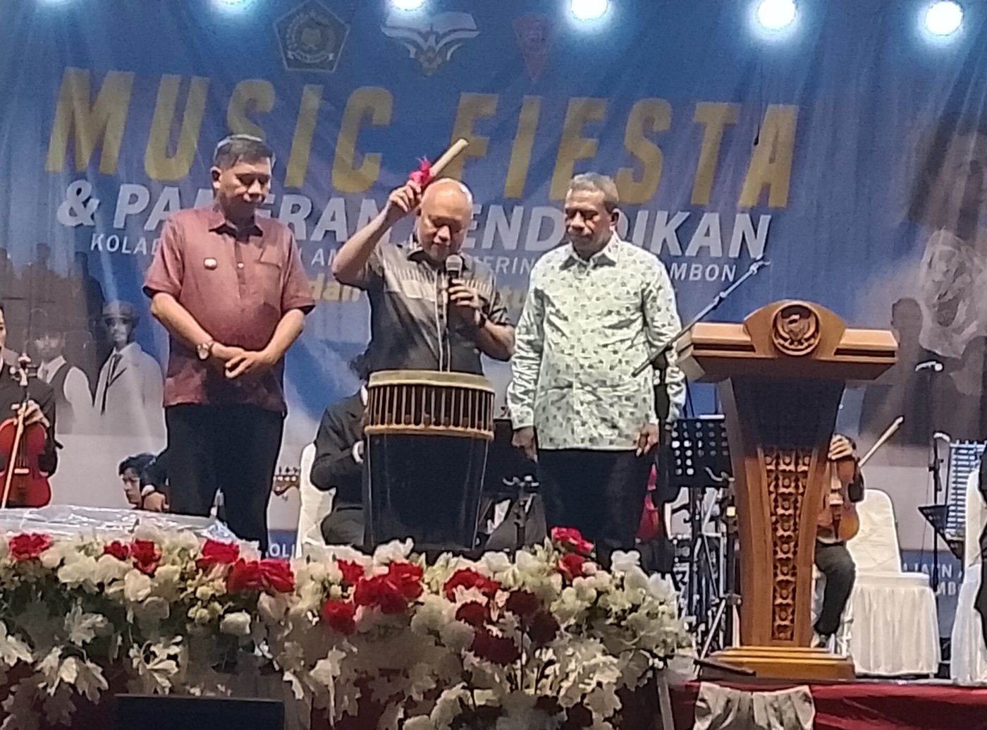 Gub : Apresiasi IAKN Berkolaborasi Musik-Pendidikan Sebagai Pilar Utama Bangun Maluku