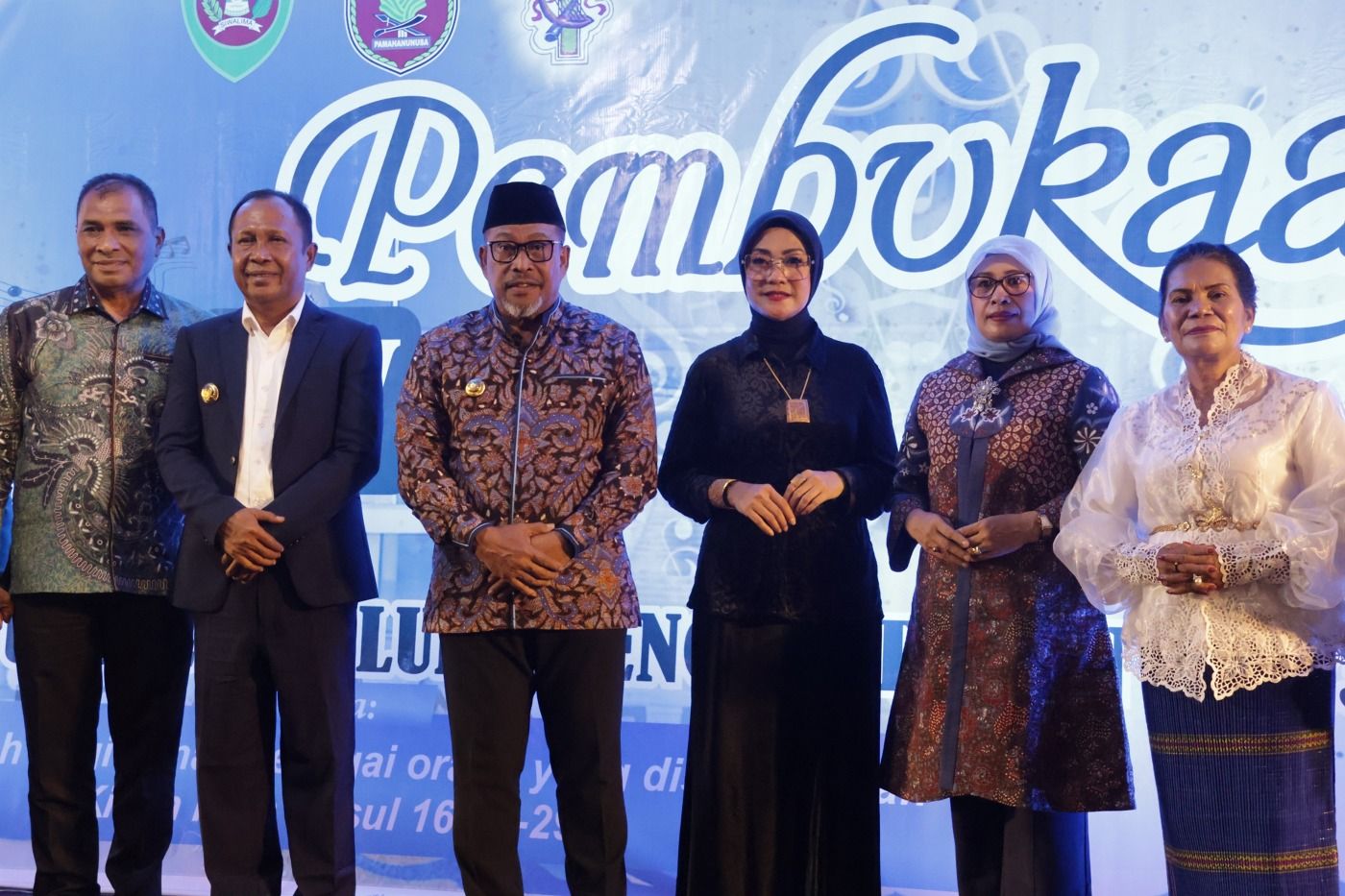 GUBERNUR BUKA PESPARAWI KE-XIV KABUPATEN MALUKU TENGAH DIDESA  LILIBOI