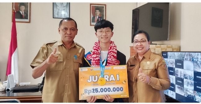 Mandagu : Siswa SMA 1 Rebut Emas OSN  Menunjukan Pendidikan Di Bumi Maluku Berkwalitas 