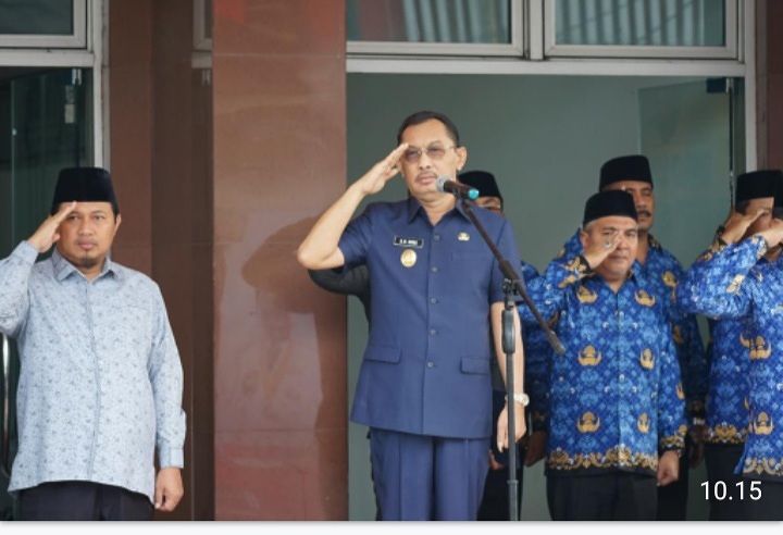 WAGUB JADI IRUP PERINGATAN HARKITNAS KE-115, BACAVSAMBUTAN MENTERI KOMINFO